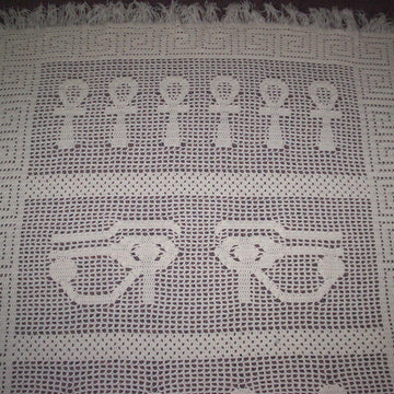 Egyptian Sampler Afghan C-046