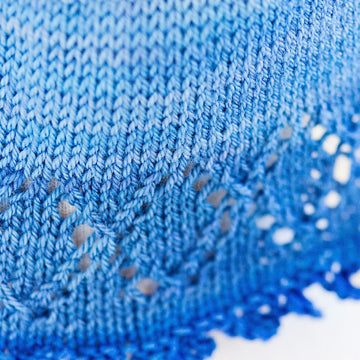 Lesedi Semi-Circular Shawl in SweetGeorgia Party of Five 2016 Gradient Mini-Skein Set - Downloadable PDF