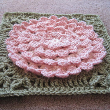 Mum In Treble Afghan Square