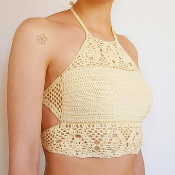 The "TROPICAL" crop top _ C15