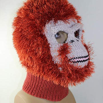 Toddler,Child and Adult Orangutan Mask Balaclava
