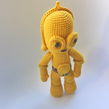 C3PO Star Wars -  amigurumi pattern