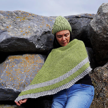 Dun Aengus Shawl