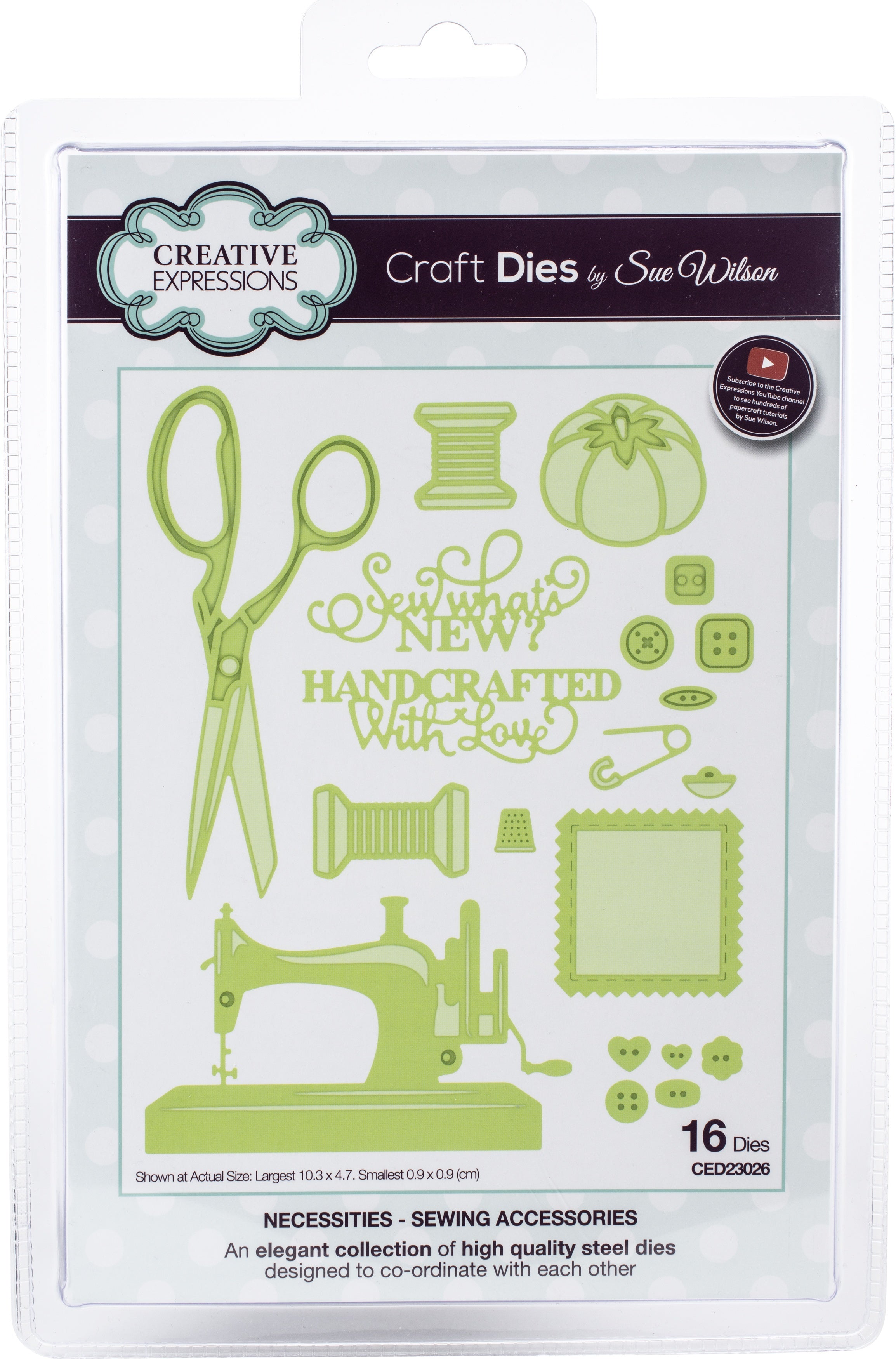 Creative Expressions Craft Dies By Sue Wilson - Sewing Accessories