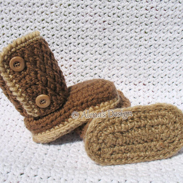 Buttoned Toddler Booties