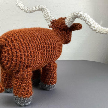 Lalo the Longhorn Cow