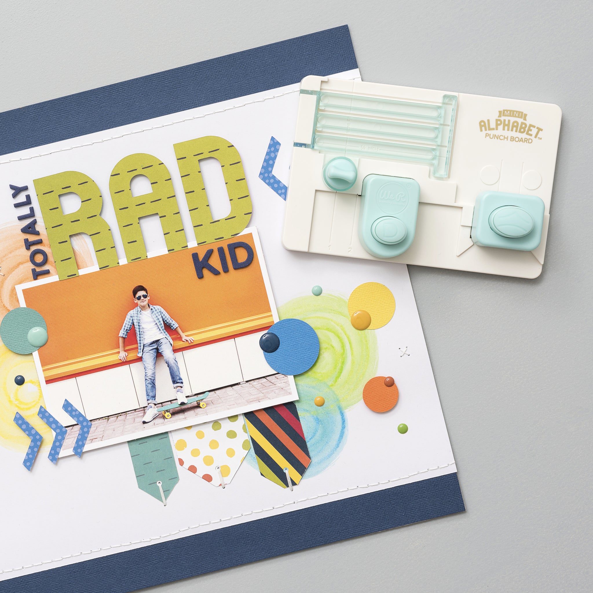 We R Memory Keepers We R Mini Alphabet Punch Board - 445877
