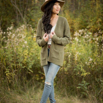 Olivewood Cardigan