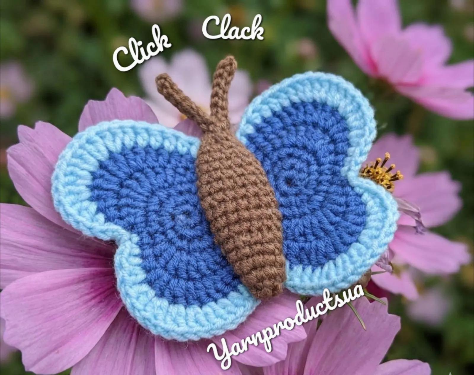Butterfly Fidget Clicker Toy English-US