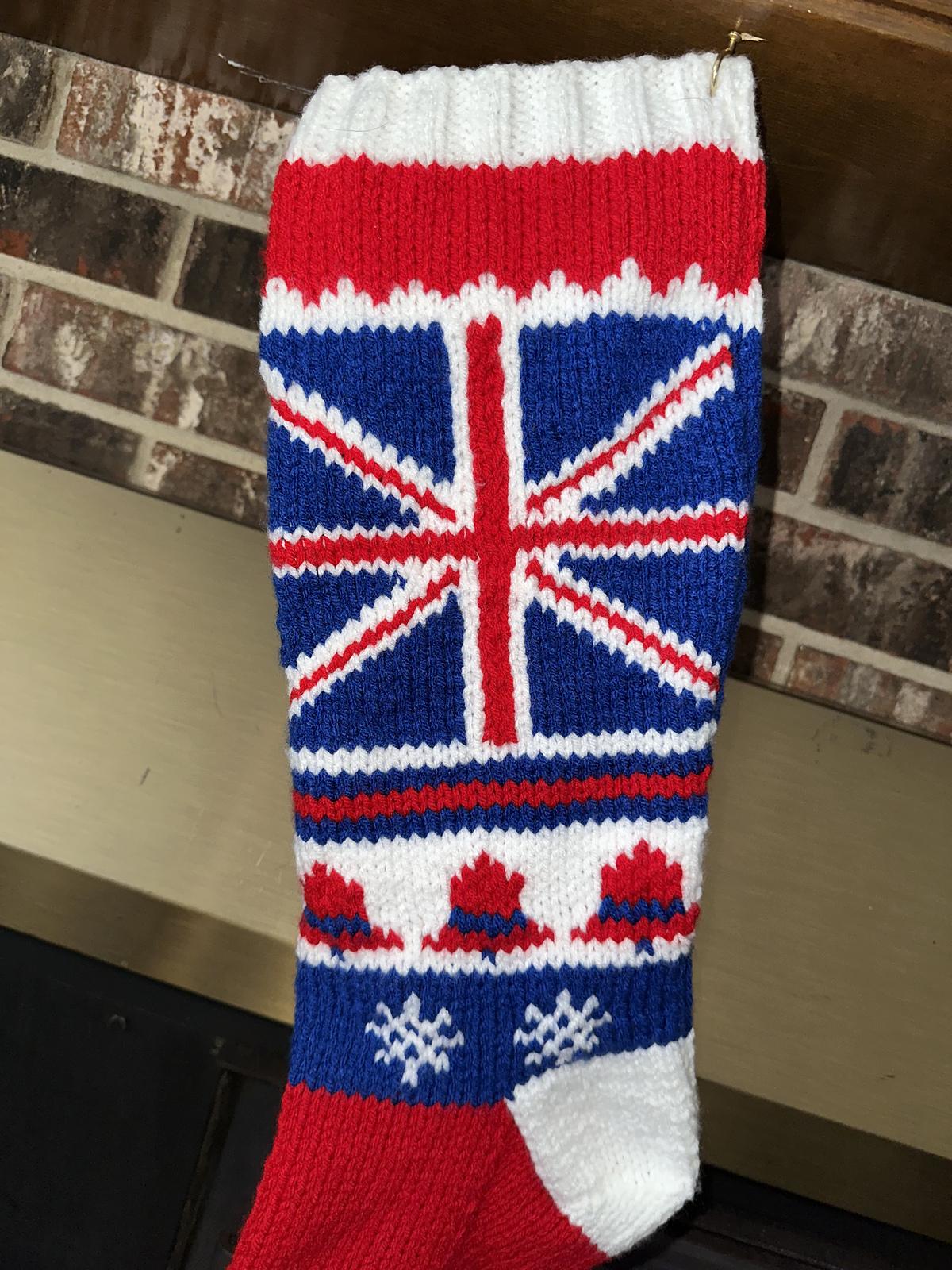Union Jack Stocking