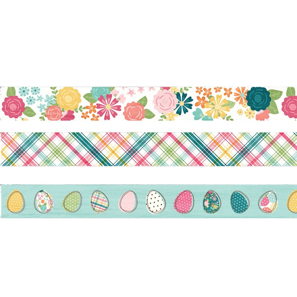 Simple Stories Hip Hop Hooray Washi Tape 3/Pkg - 619639