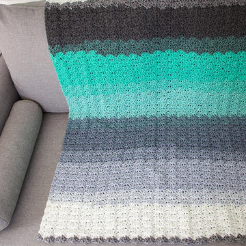 Mandala Yarn Blanket