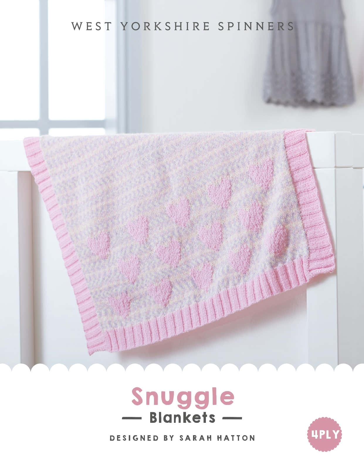 Snuggle Blankets in West Yorkshire Spinners Bo Peep 4 Ply - DBP0019 - Downloadable PDF