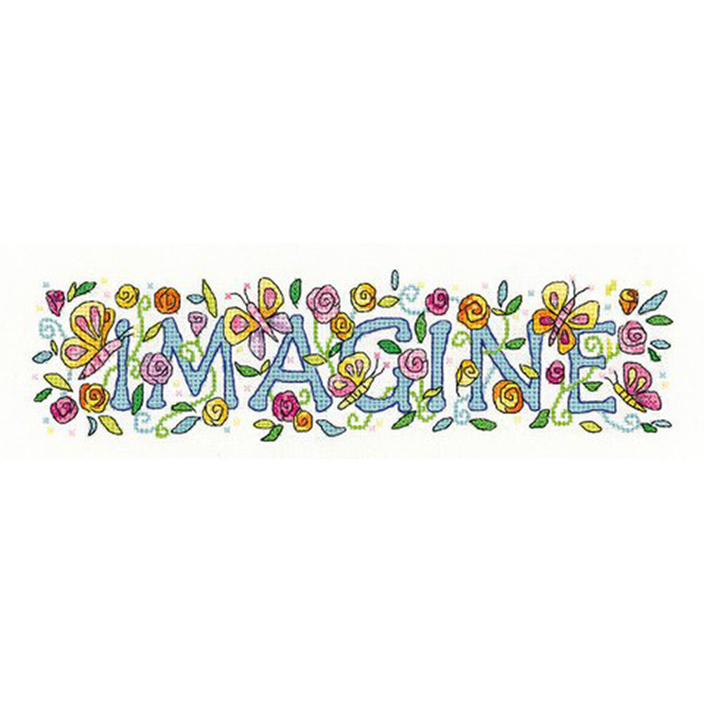 Heritage Imagine Cross Stitch Kit - 24.5cm x 6.5cm
