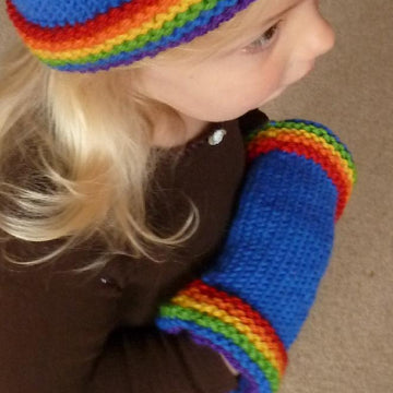 Rainbow Brim Muff