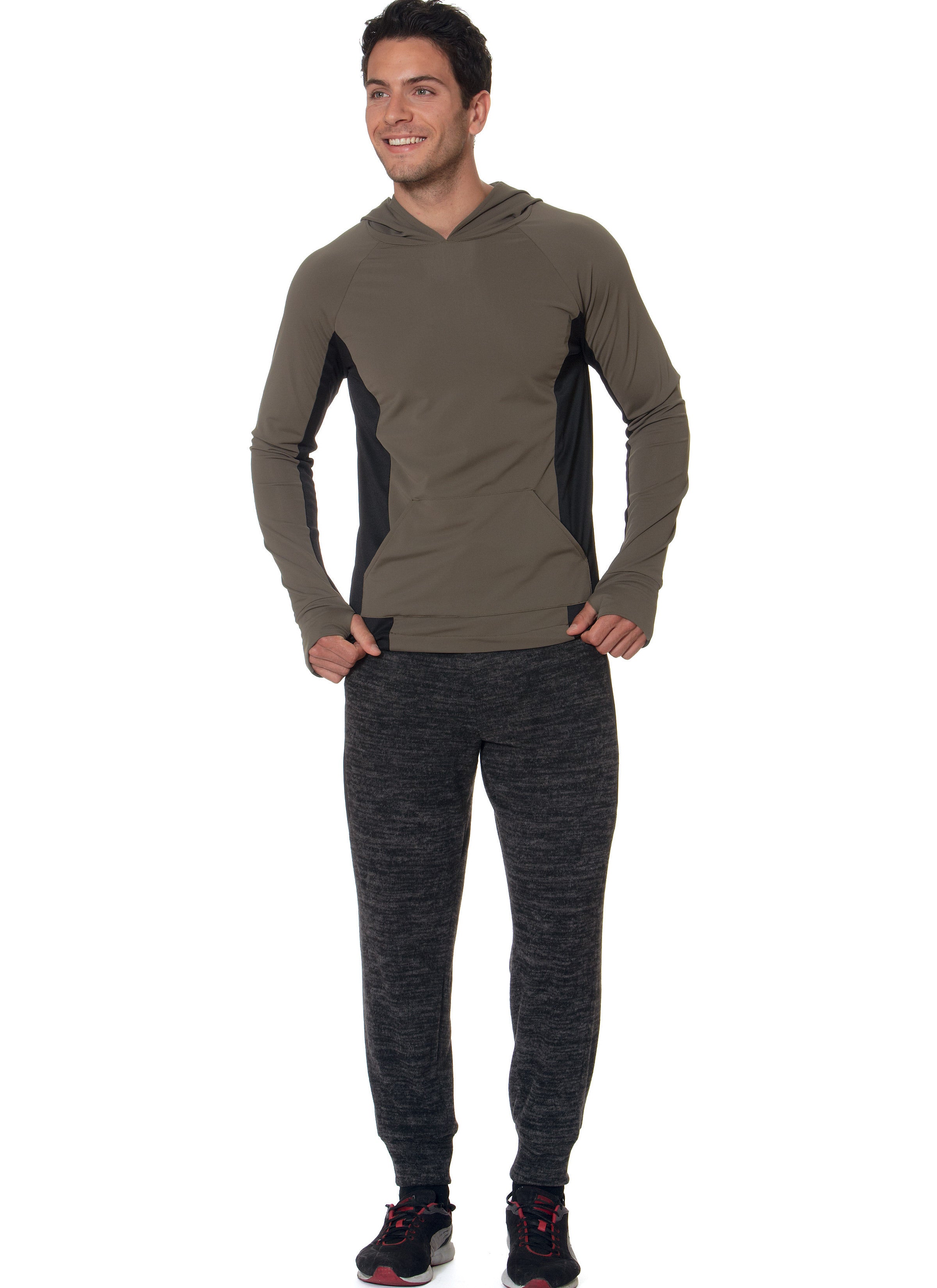 McCall's Men's Raglan Sleeve Tops and Drawstring Pants M7486 - Sewing Pattern