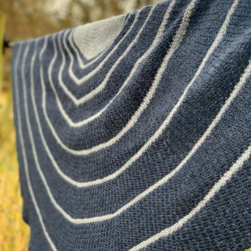 Lunar Ripples Shawl