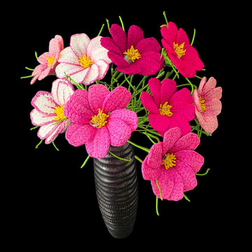 Crochet Cosmos flower pattern