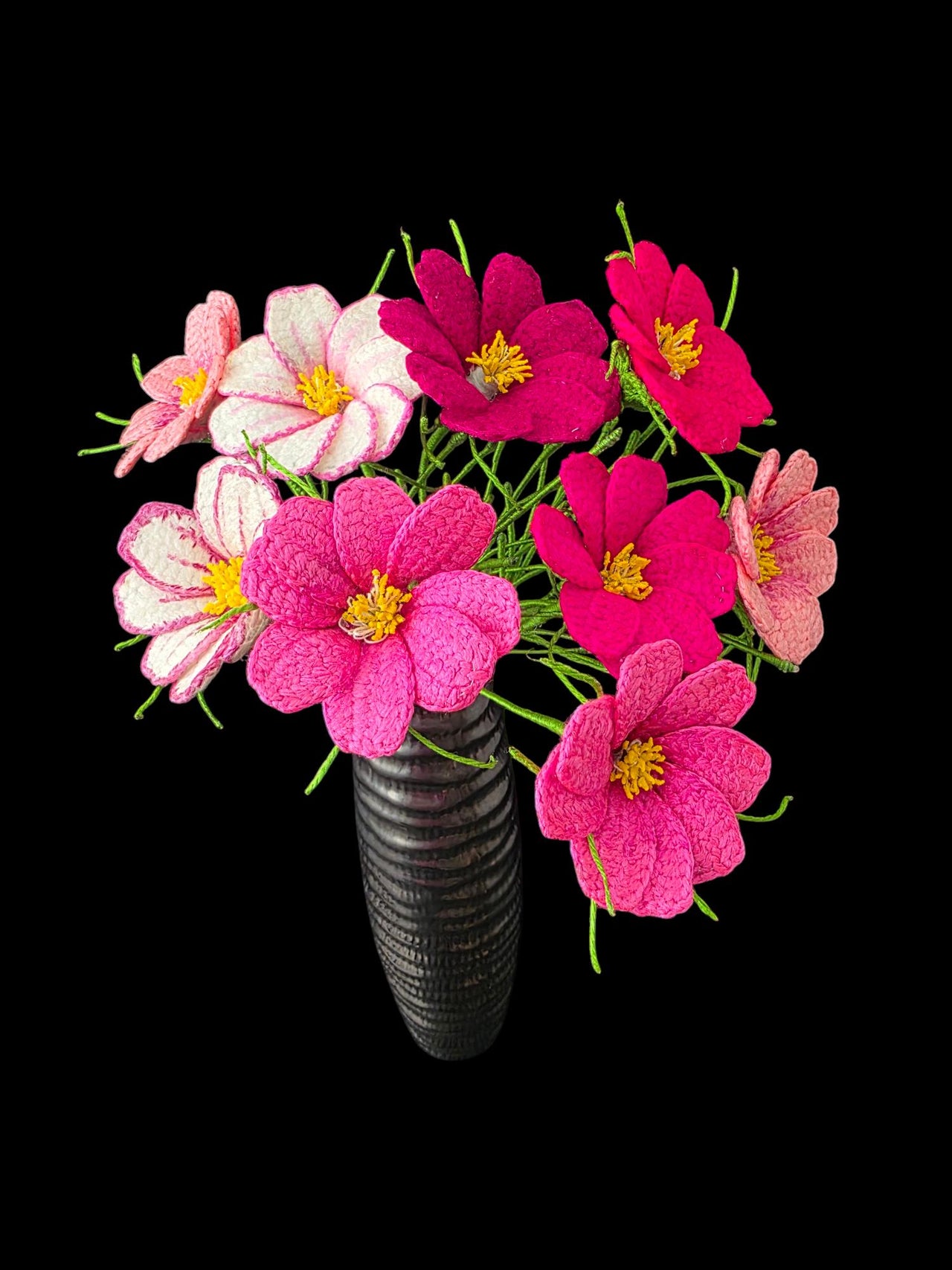 Crochet Cosmos flower pattern