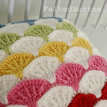 Paintbrush Pillow & Afghan