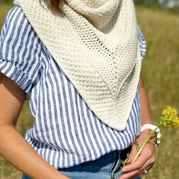 Indecision Sampler Shawl (DK)