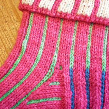 Pinstripe DK Socks 389