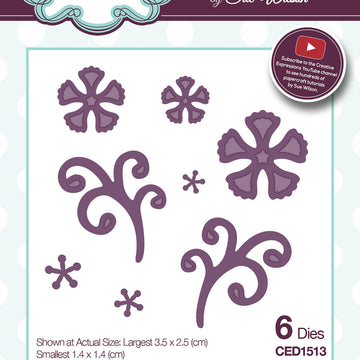 Creative Expressions Craft Dies By Sue Wilson - Dianthus