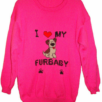 Childrens & Adults Furbaby Dog Jumper