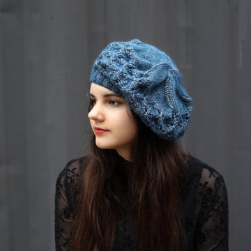 Fern Beret Knitting Pattern