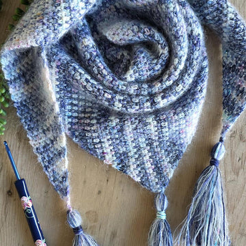 Magic Moss Stitch Scarf