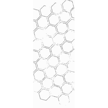 Kaisercraft Texture Clear Stamps 5.75"X2.5" - Honeycomb