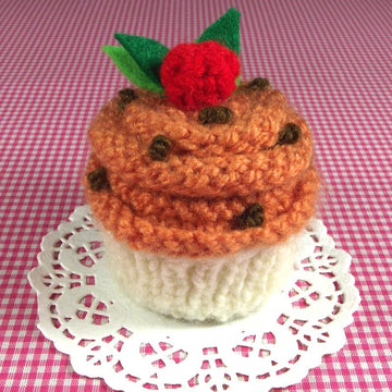 Pumpkin Cupcake Pincushion