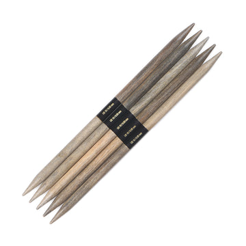 Lykke Driftwood 6in Double Point Needles 15cm (Set of 5)