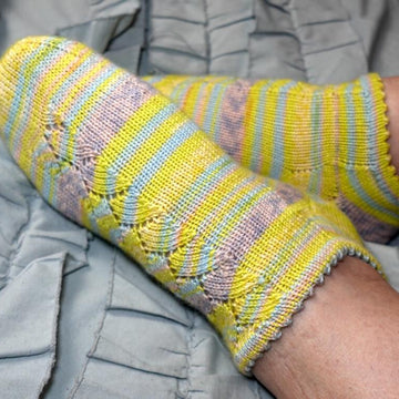 Toe Up Simple Socks No 5