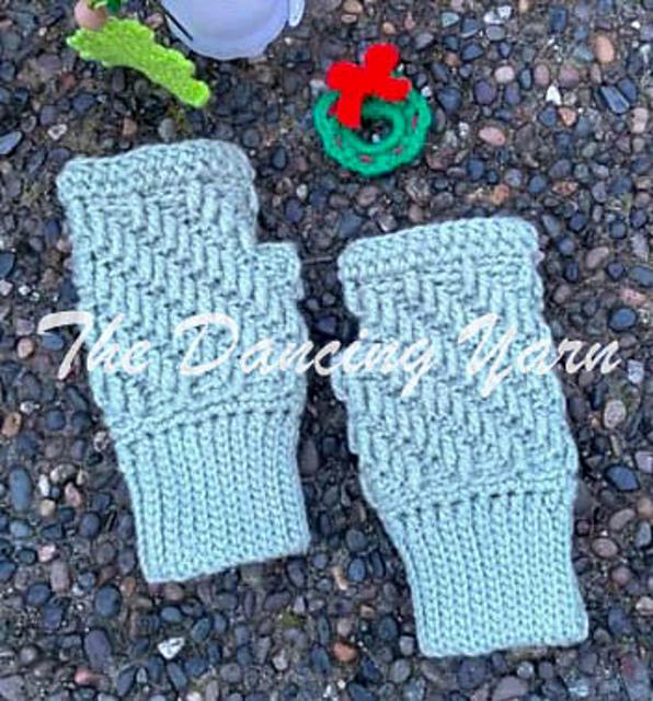 Whispering Wind Fingerless Gloves
