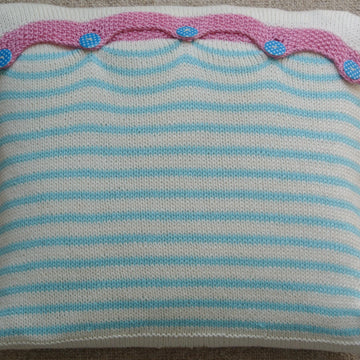 Seaside Doughnuts Cushion Cover