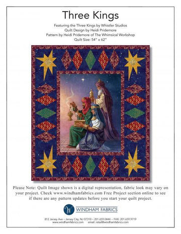 Windham Fabrics Three Kings - Downloadable PDF