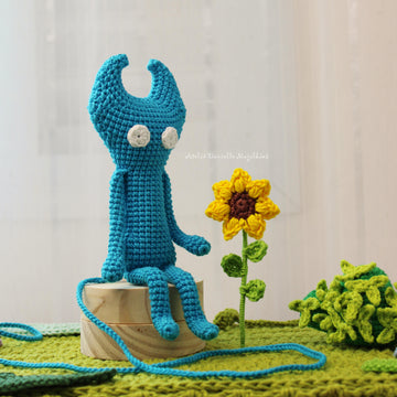 Blue Yarny (from Unravel) – Amigurumi Fanart Pattern (Digital PDF)
