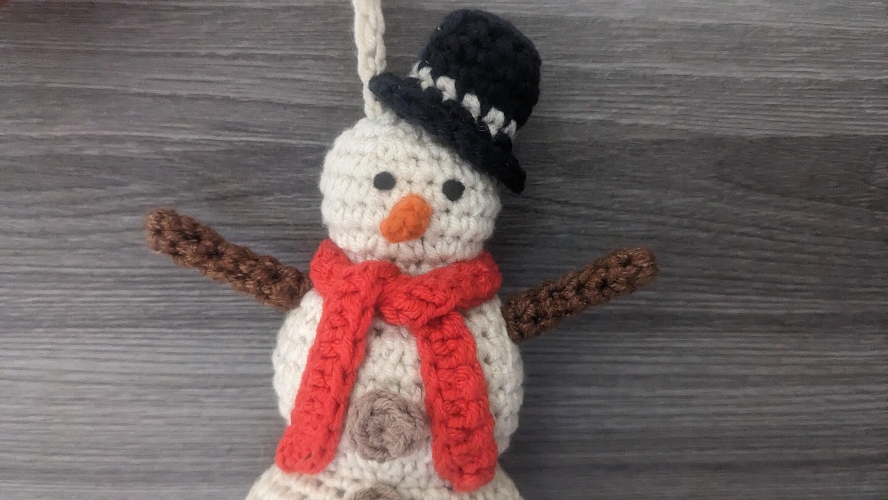 Snowman Christmas Ornament English-US
