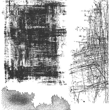 Stampers Anonymous Tim Holtz Cling Stamps 7"X8.5" - Slight Alterations