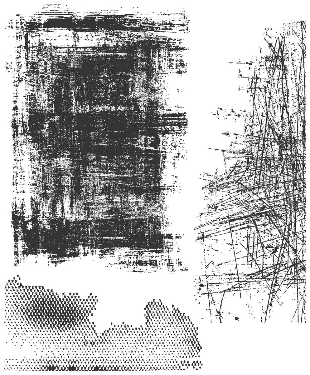 Stampers Anonymous Tim Holtz Cling Stamps 7"X8.5" - Slight Alterations