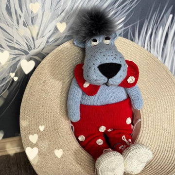 Wolf knitting pattern