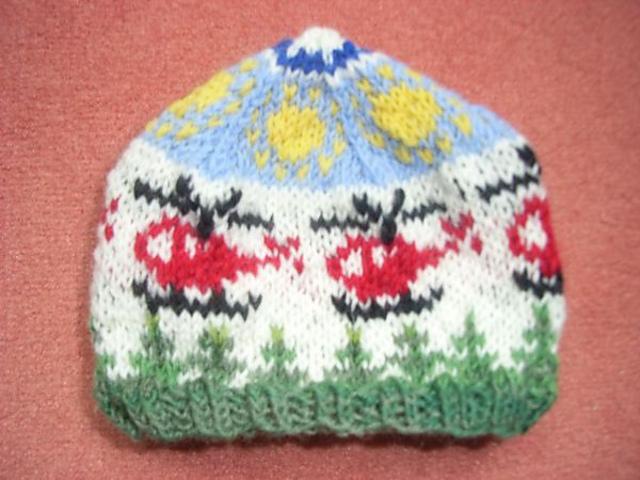 Little helicopter kids beanie