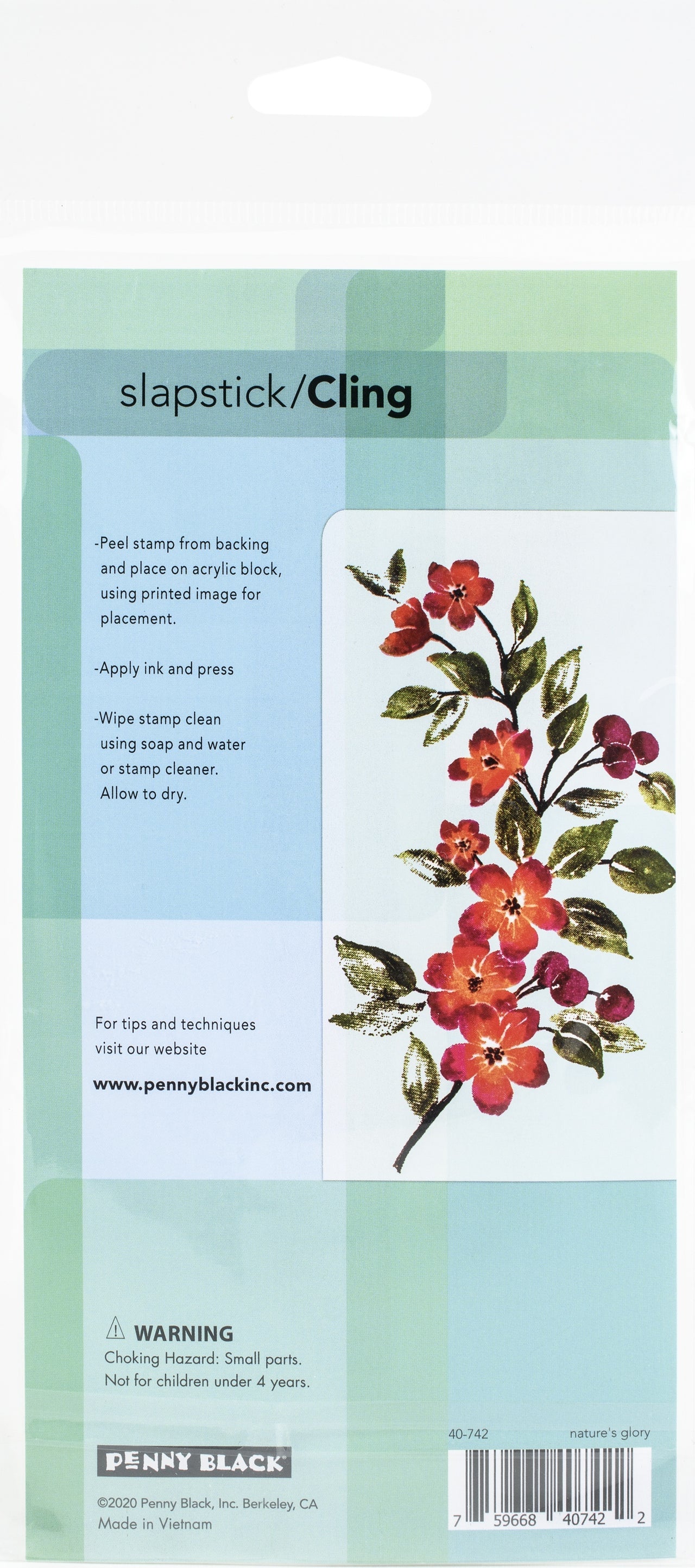 Penny Black Cling Stamps - Nature's Glory