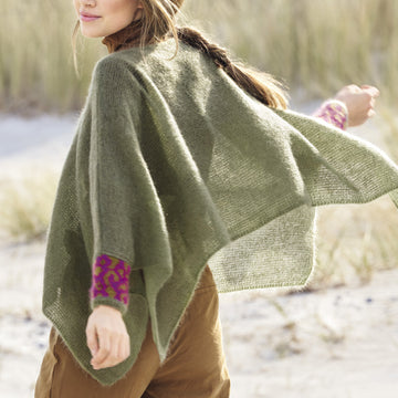 Lana Grossa Silkhair 01 Poncho 7 Ball Project Pack