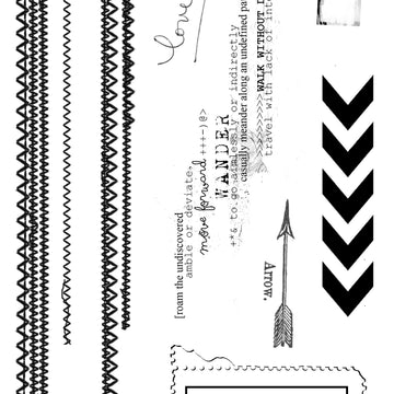 49 and Market Captured Adventure Stamp Set - Set 1