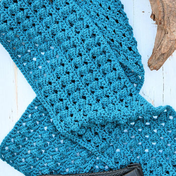 Candy Twists Lacy Scarf