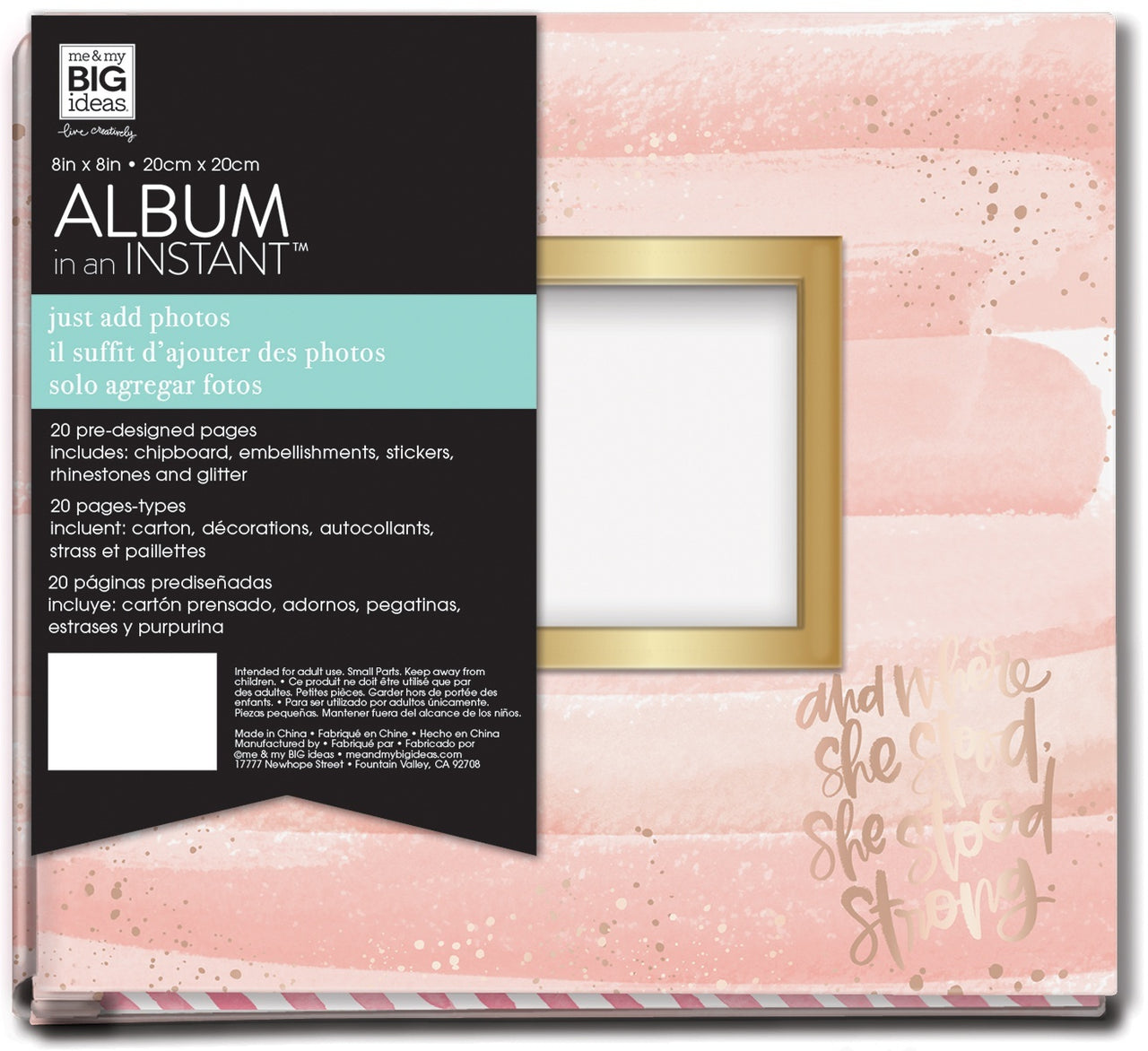 Album In An Instant 8"X8" - Faith