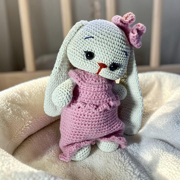 Crochet Bunny Amigurumi Pattern – Long & Short Ear Options