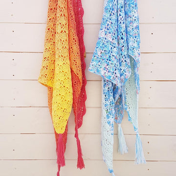 Following Sunrise Shawl